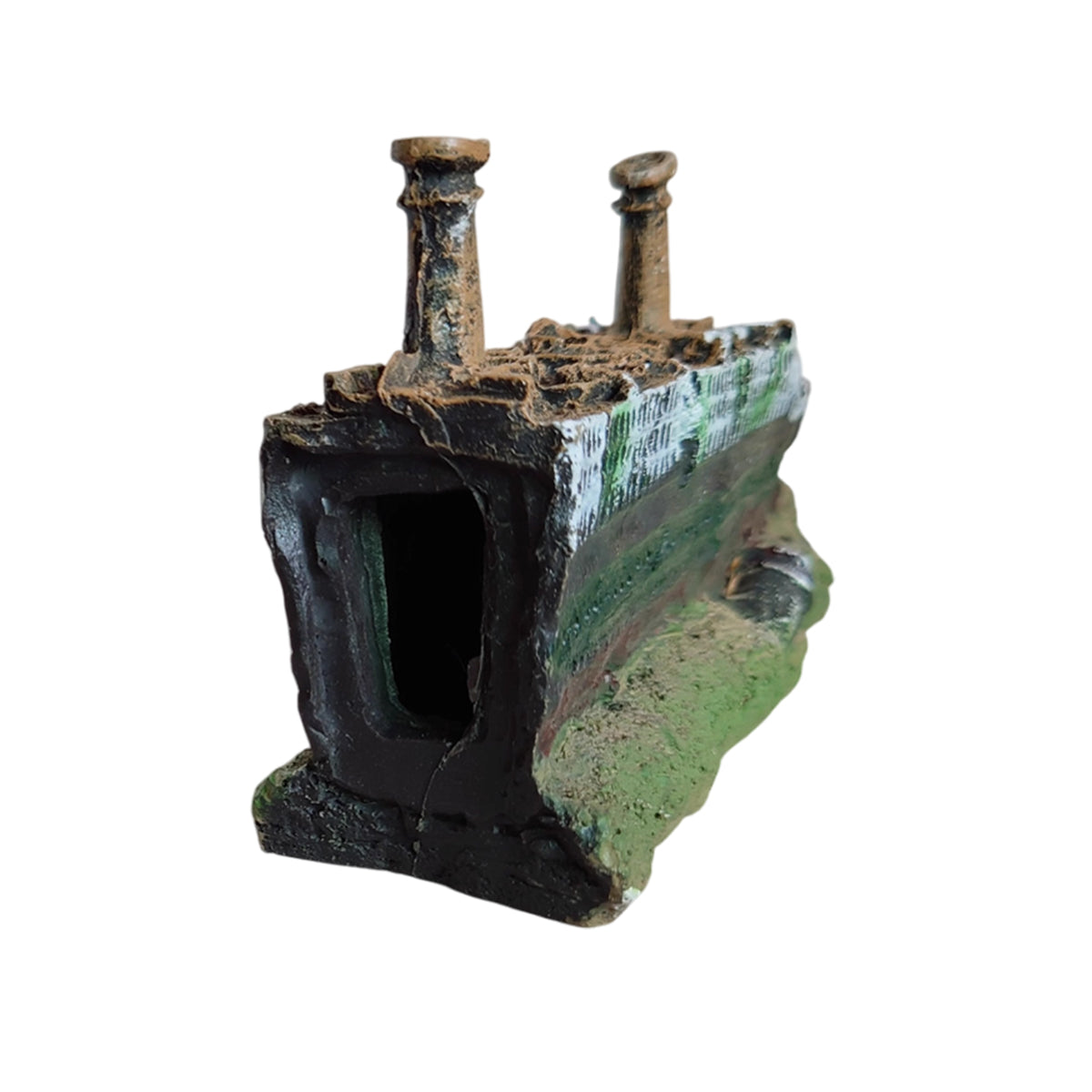 Titanic Shipwreck Aquarium Decoration Resin Fish Tank Ornament