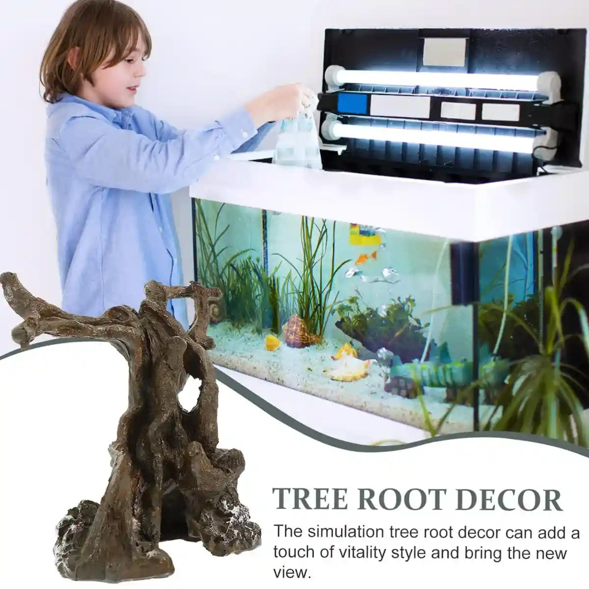 Aquarium Resin Tree Root Decoration