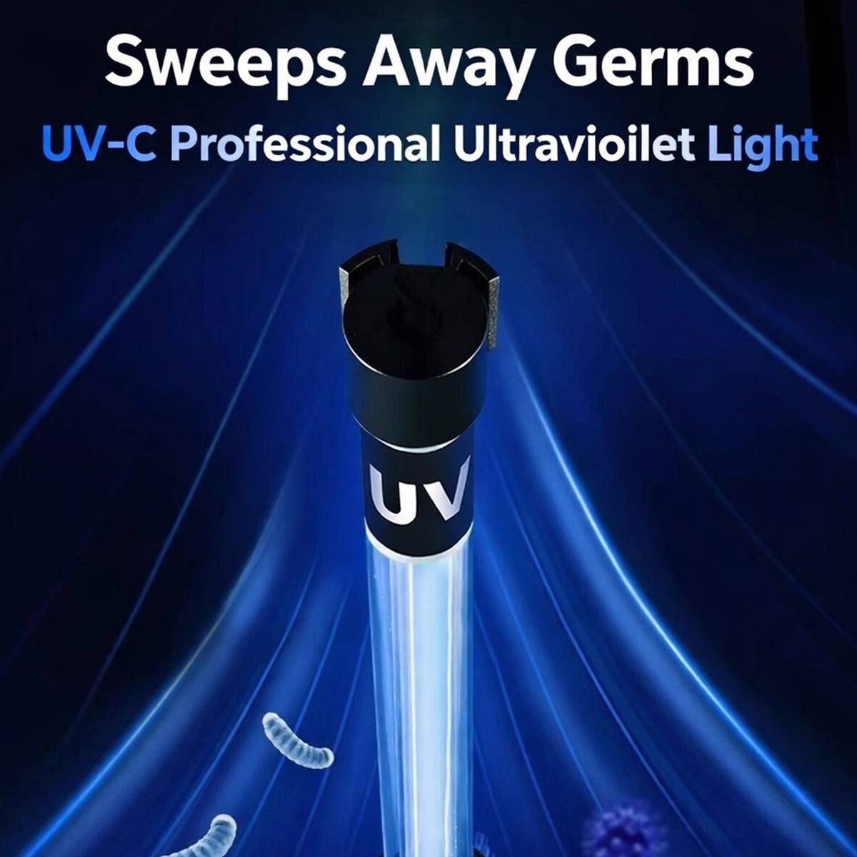 Yee aquarium UV steriliser lamp with 5W, 7W and 9W options – product view 4
