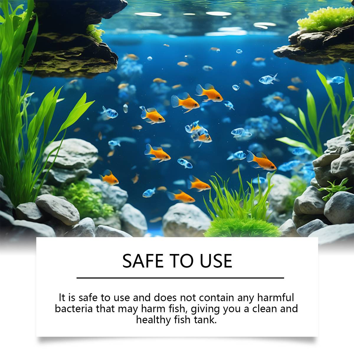 Aquarium water clarifier capsules for cloudy freshwater tanks – product view 6