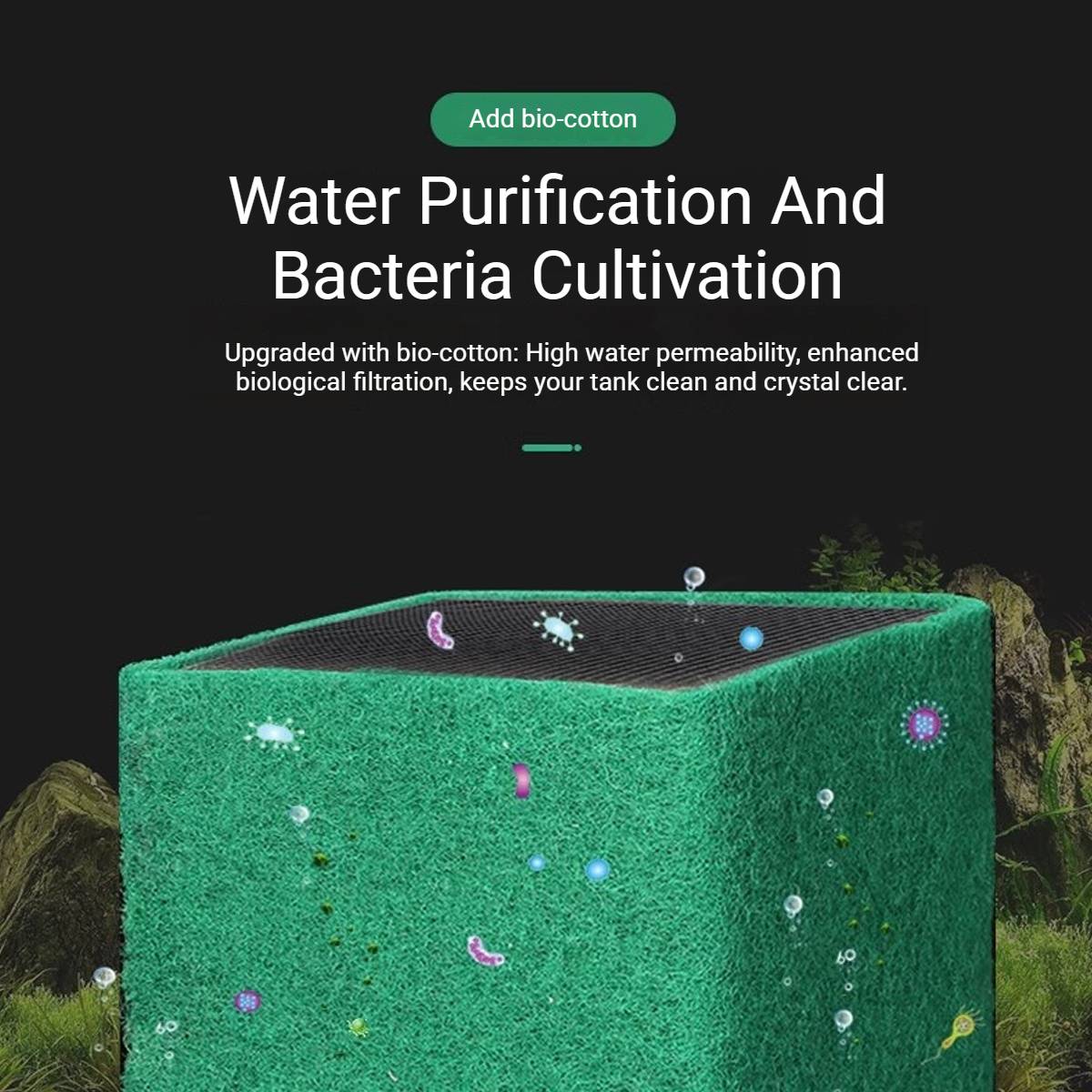 Yee Aquarium Water Purifier Cube Filter