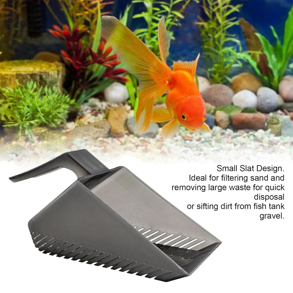 Aquarium Sand Shovel For Substrate Cleaning