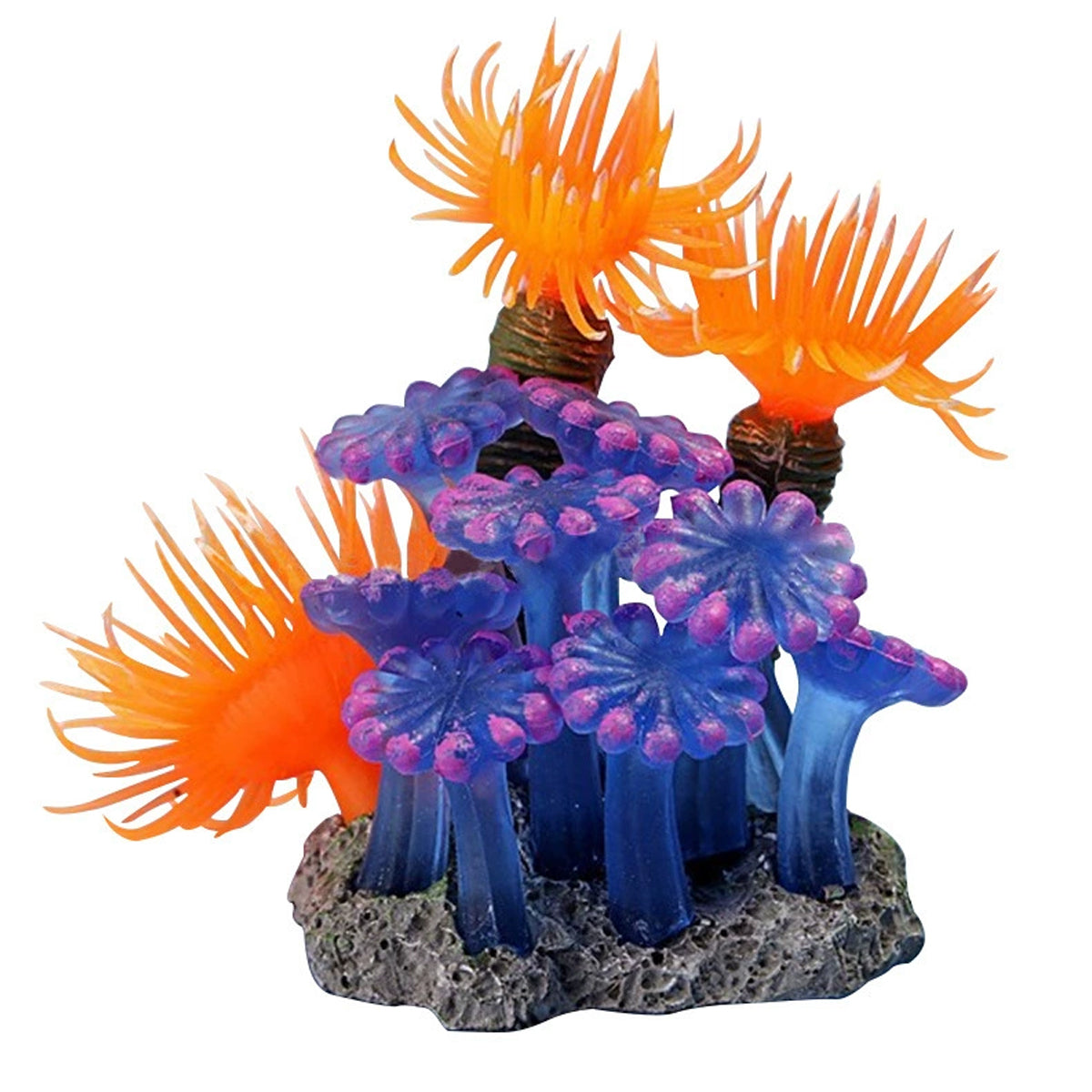 Artificial Coral Decoration Soft Anemone Aquarium Ornament