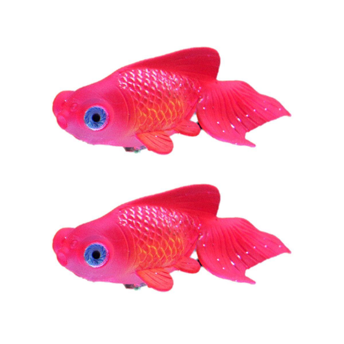 Artificial Floating Betta Fish Aquarium Decoration 2PCS
