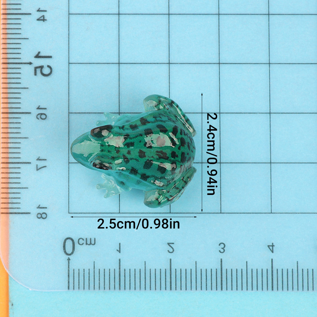 20PCS Luminous Frog Aquarium Decorations