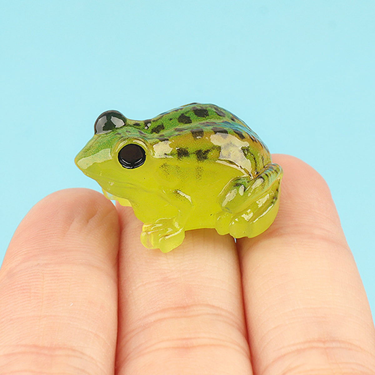20PCS Luminous Frog Aquarium Decorations