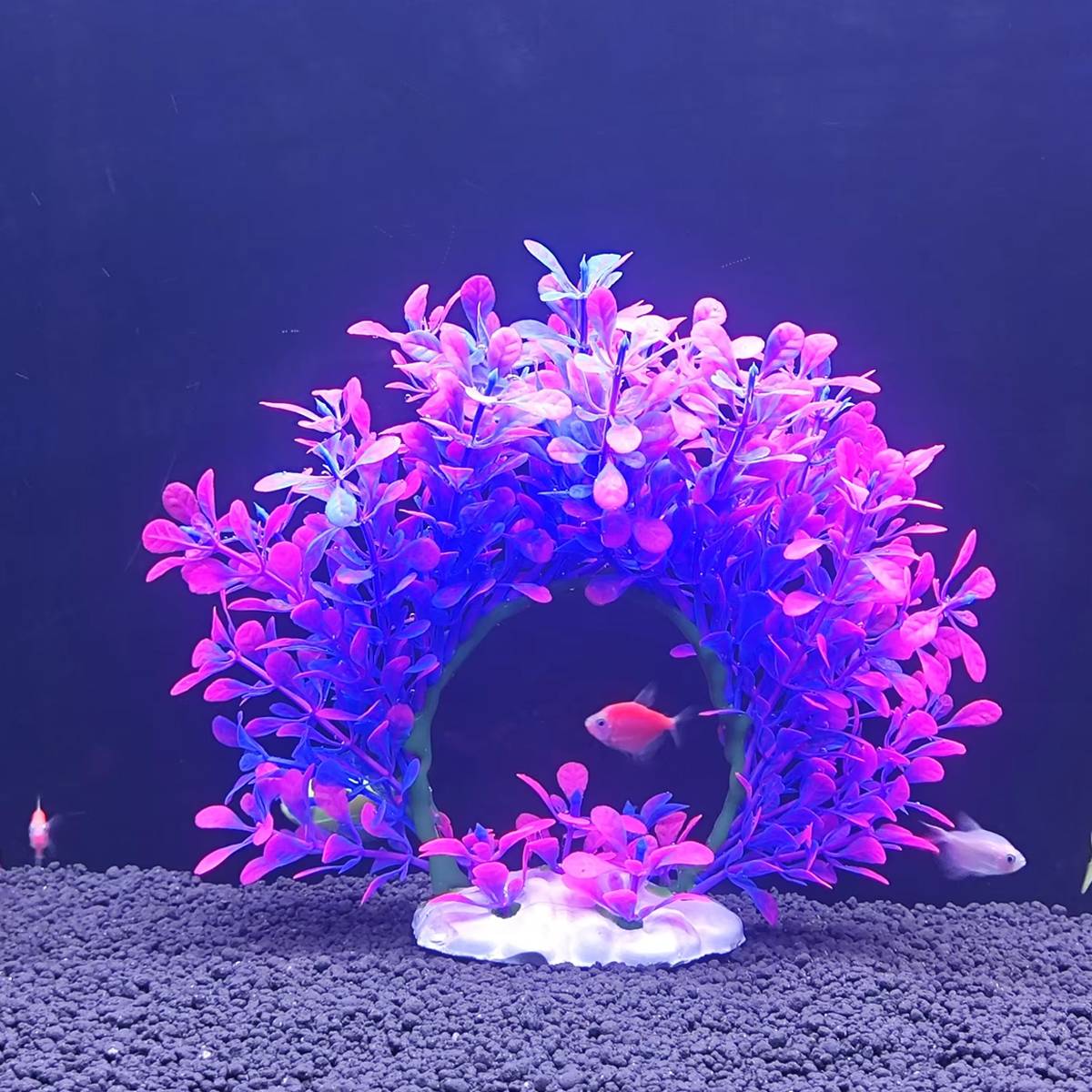 Artificial Aquarium Plant Arch Decoration