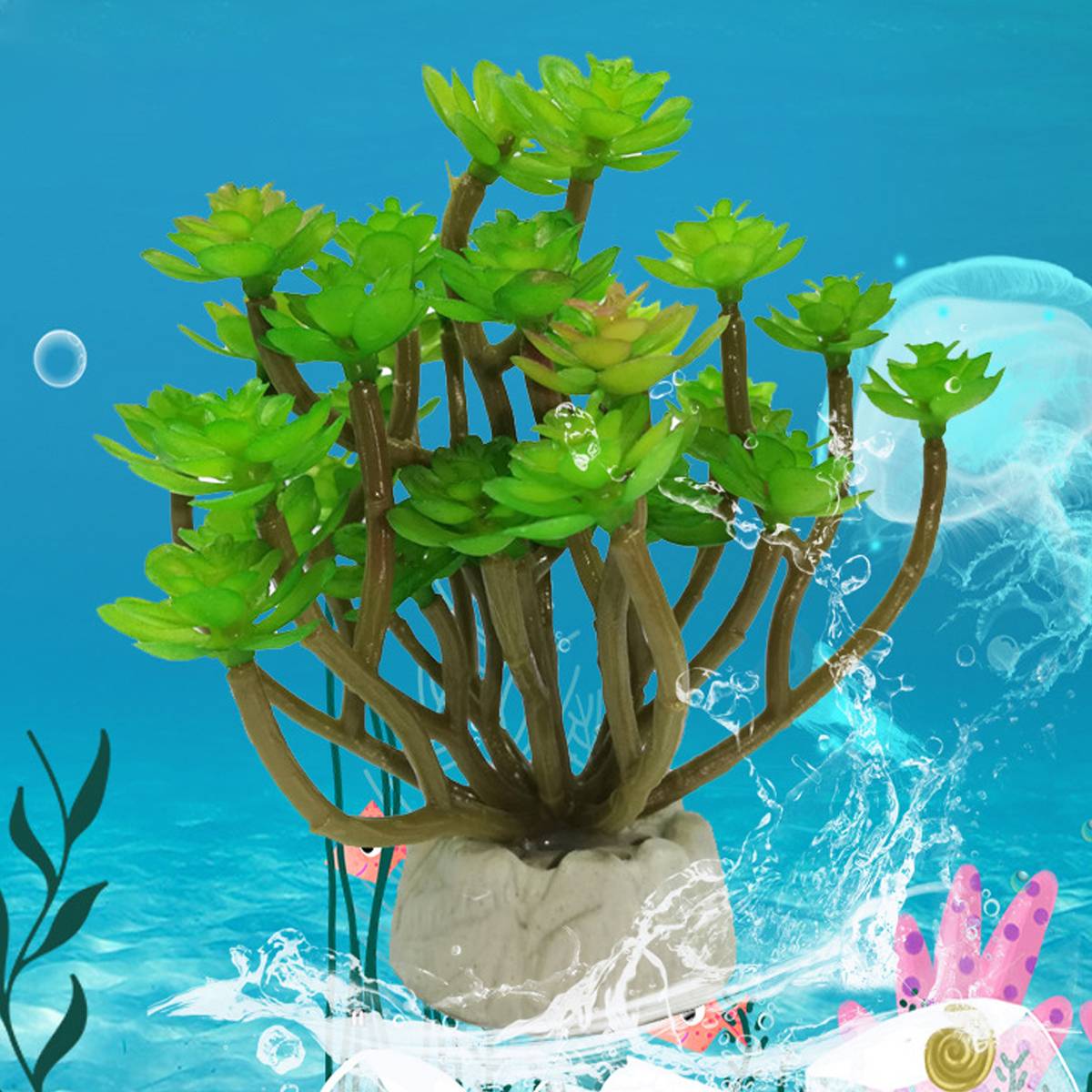 Artificial Aquarium Plant Fish Tank Decoration