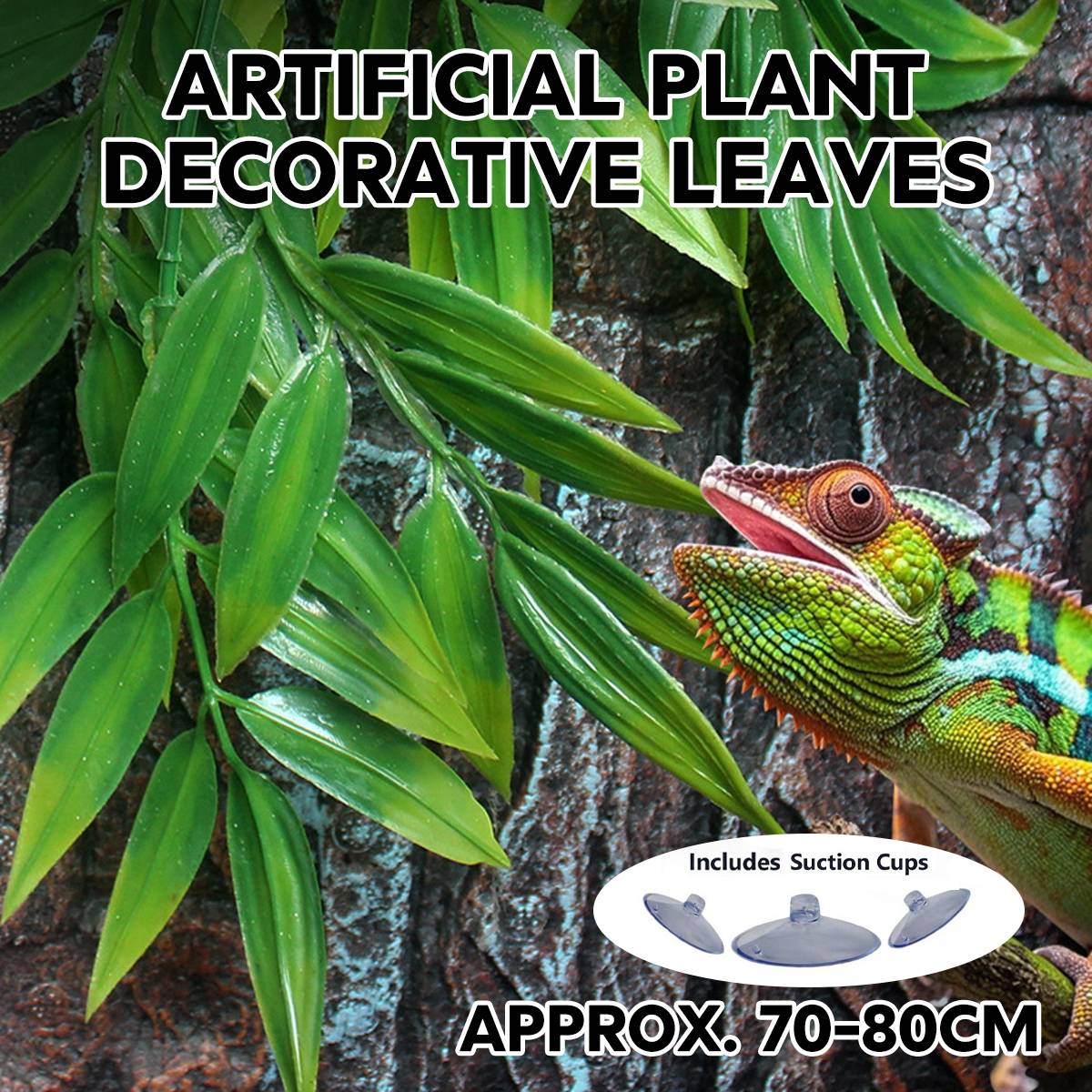 Artificial Plant Leaves Hanging Decoration For Terrarium