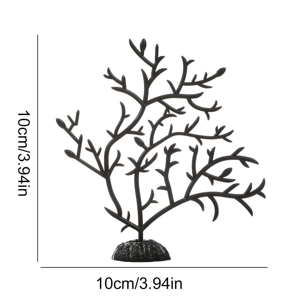 10PCS Aquarium Coral Tree Decor 10x10cm for Fish Tank Ornament Decoration
