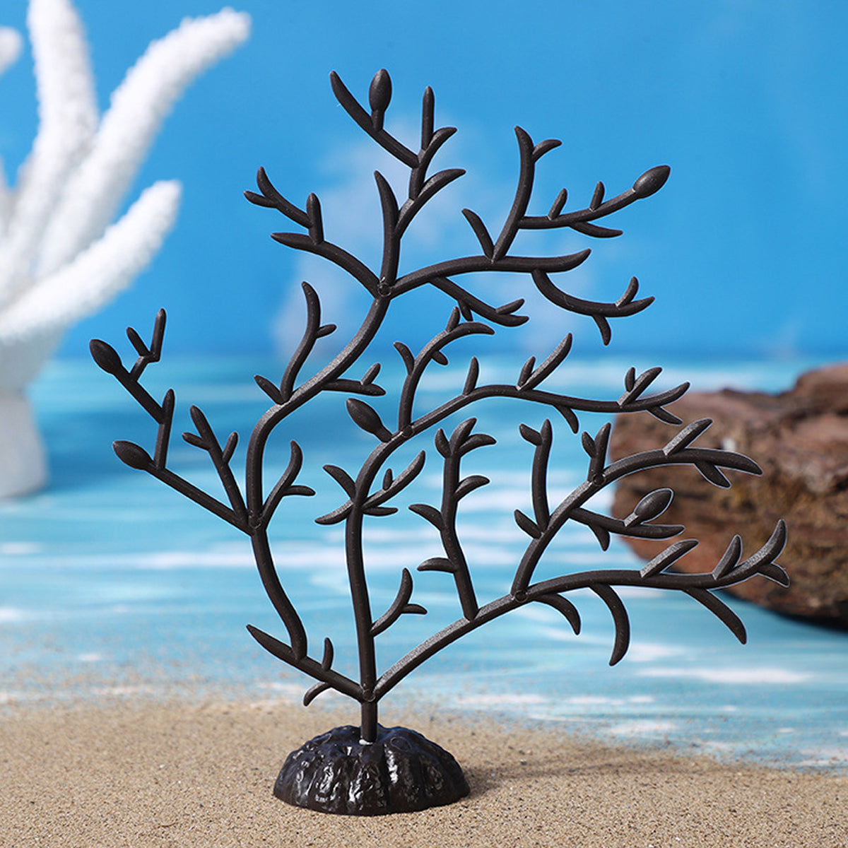 10PCS Aquarium Coral Tree Decor 10x10cm for Fish Tank Ornament Decoration