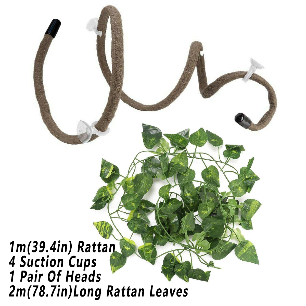 Artificial Tree Vine for Reptile Terrariums