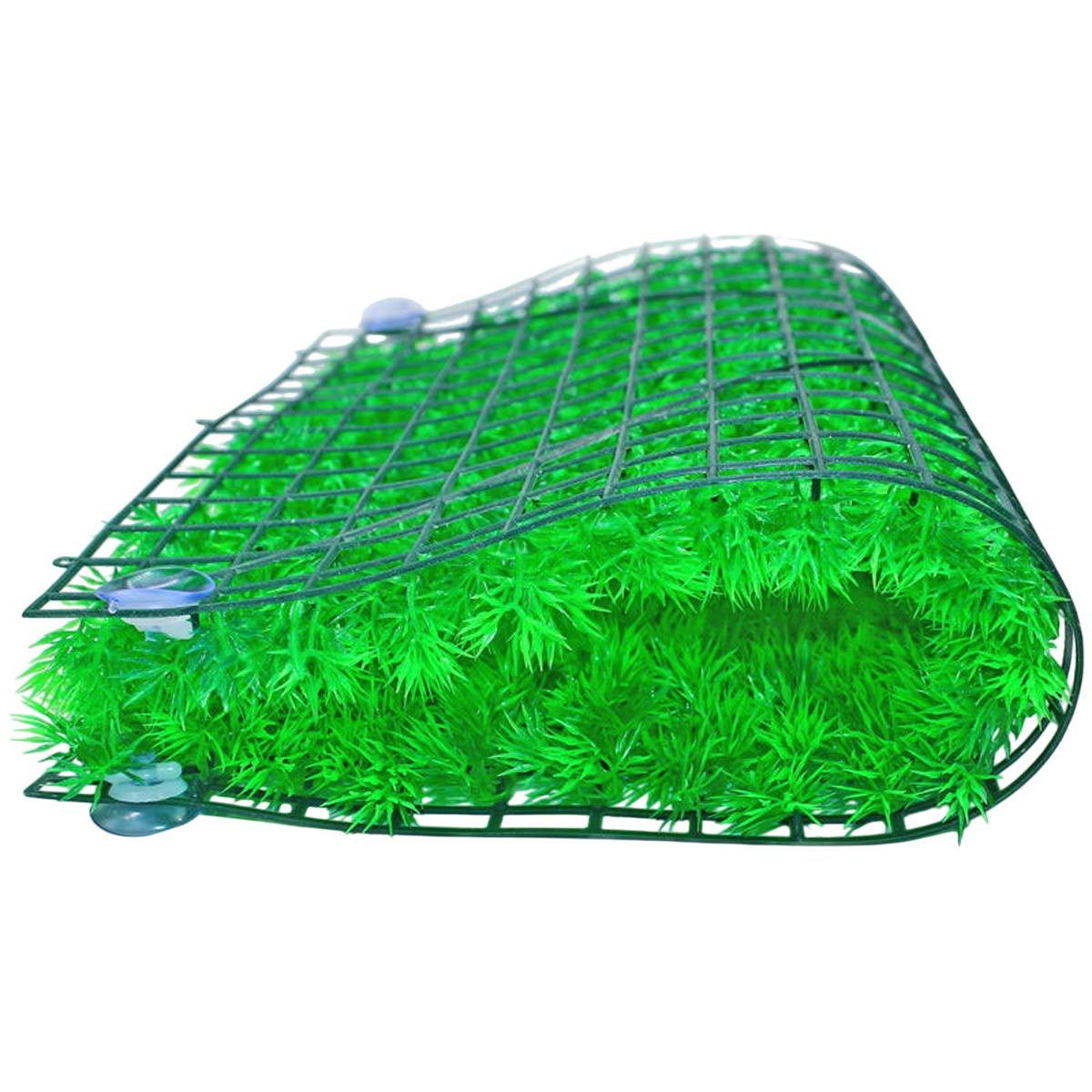 Artificial Aquarium Grass Mat Fish Tank Carpet