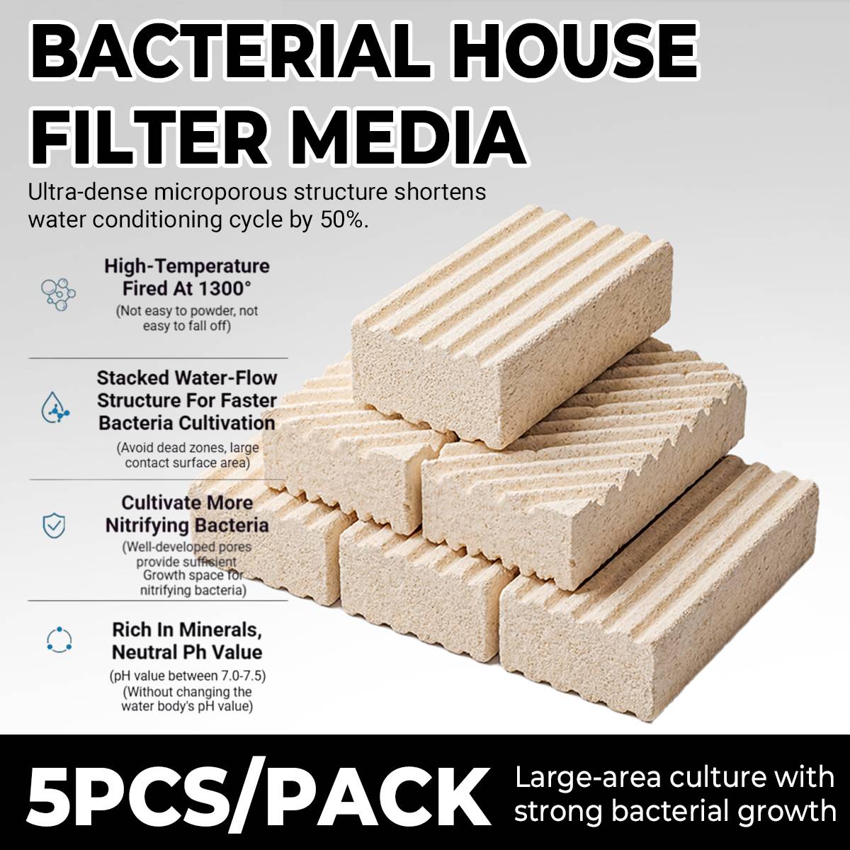 Yee Bacterial House Filter Media Aquarium