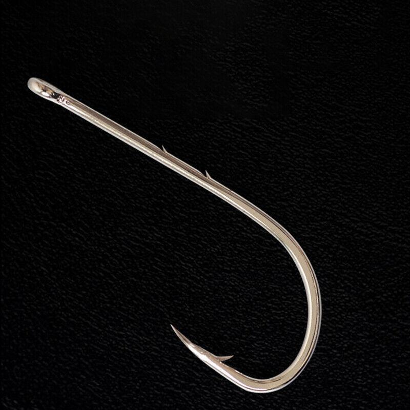 100PCS Baitholder Fishing Hooks Chemically Sharpened Multi-Size Set