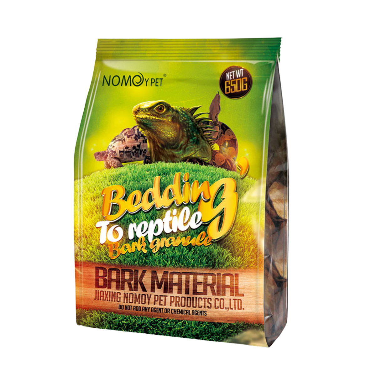 Reptile Bedding Substrate for Lizard Snake Tortoise Natural Bark Material