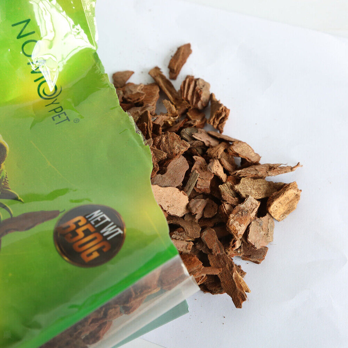 Reptile Bedding Substrate for Lizard Snake Tortoise Natural Bark Material
