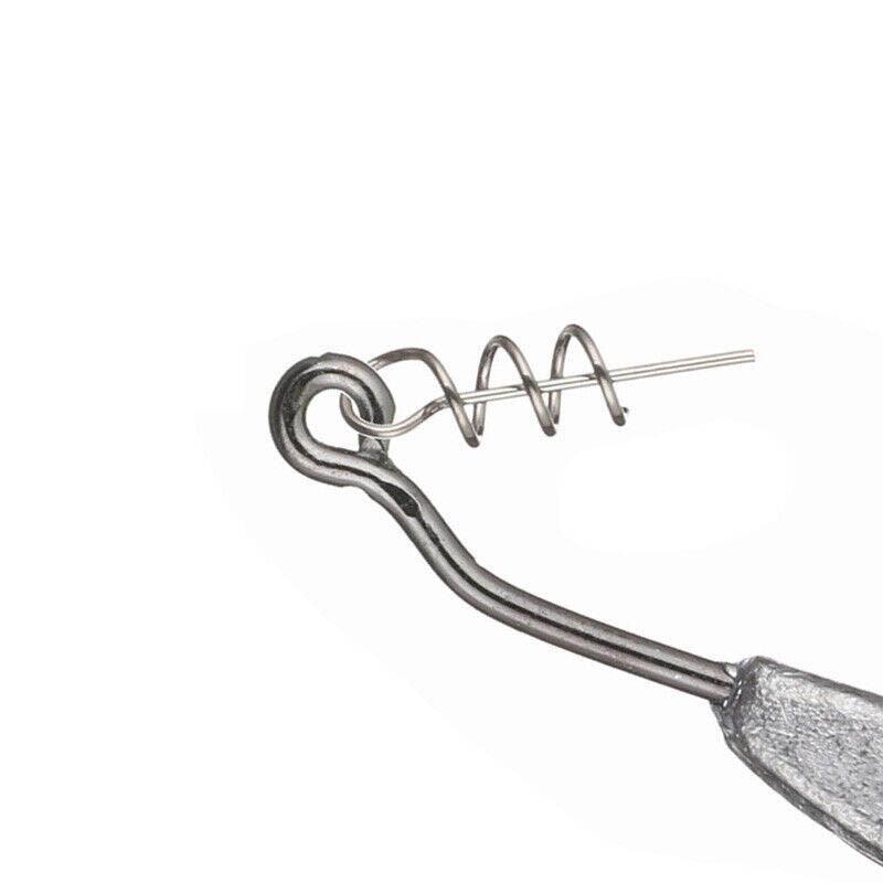 Weedless Jighead Hook Set Swimmer Worm Hooks 1/0–3/0