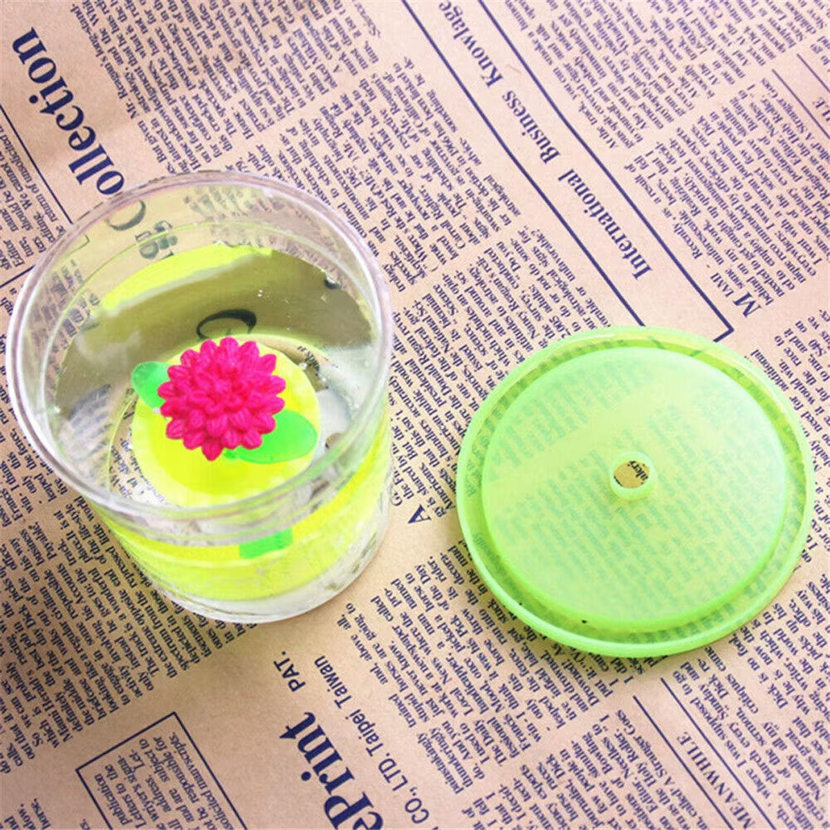 20PCS Mini Fish Cups with Lids Portable Clear Containers