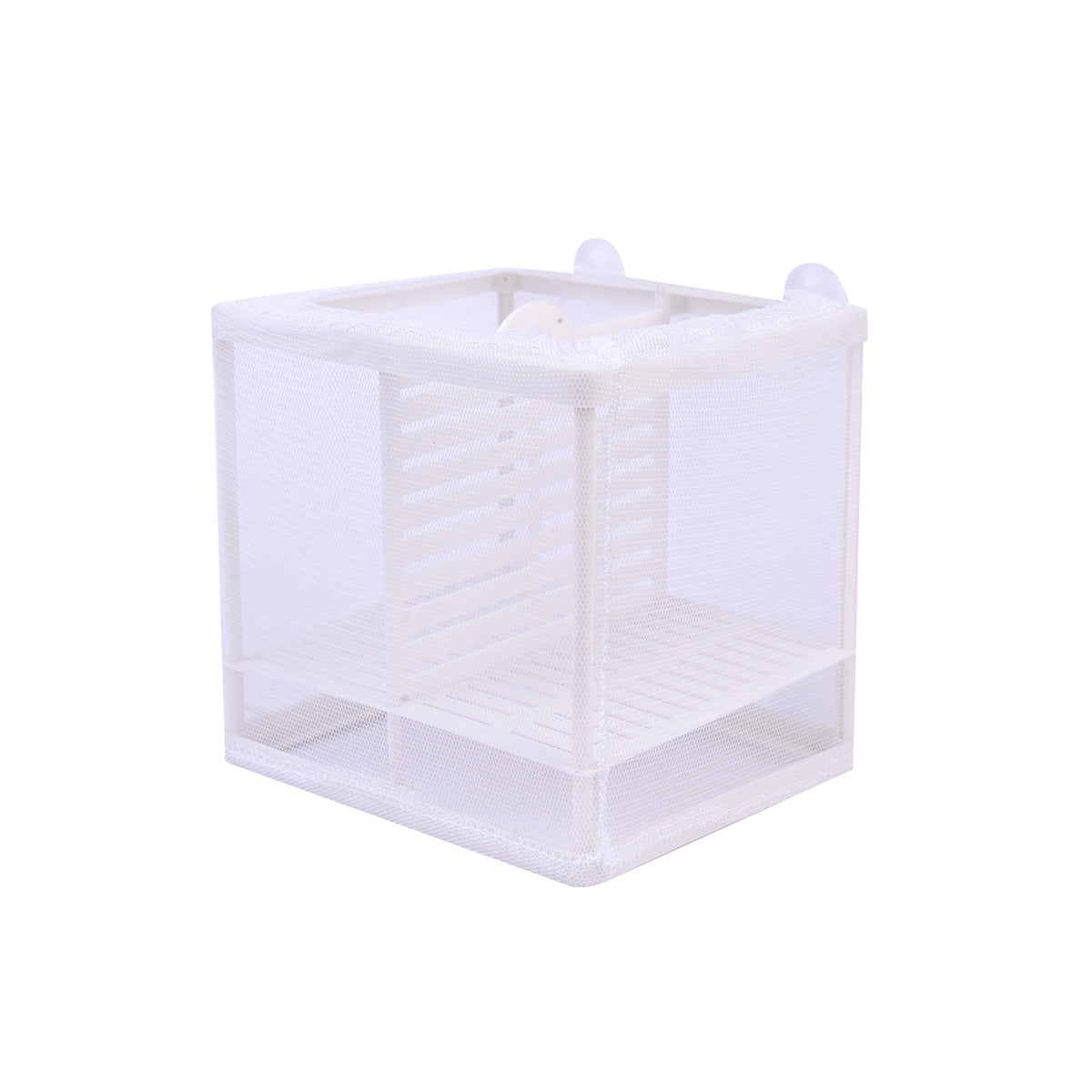 Guppy Fry Breeding Box Fish Tank Isolation Box with Mesh Divider
