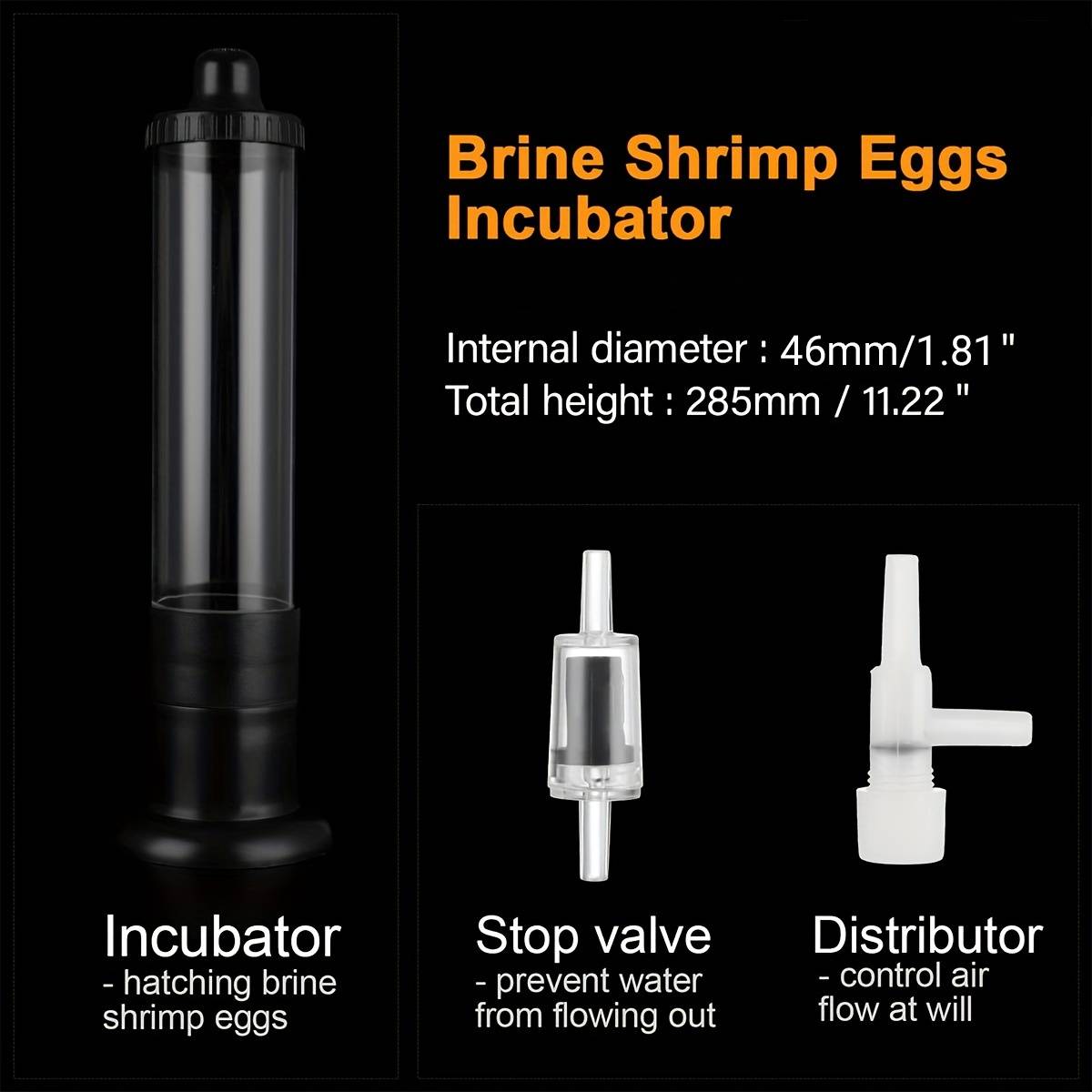 Brine Shrimp Hatchery Incubator For Aquarium