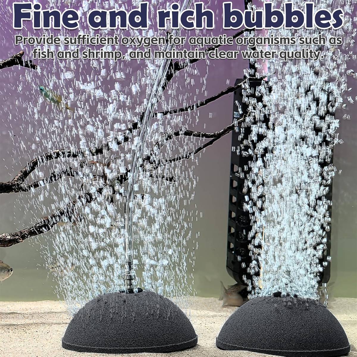 Aquarium Air Stone 150mm Bubble Diffuser