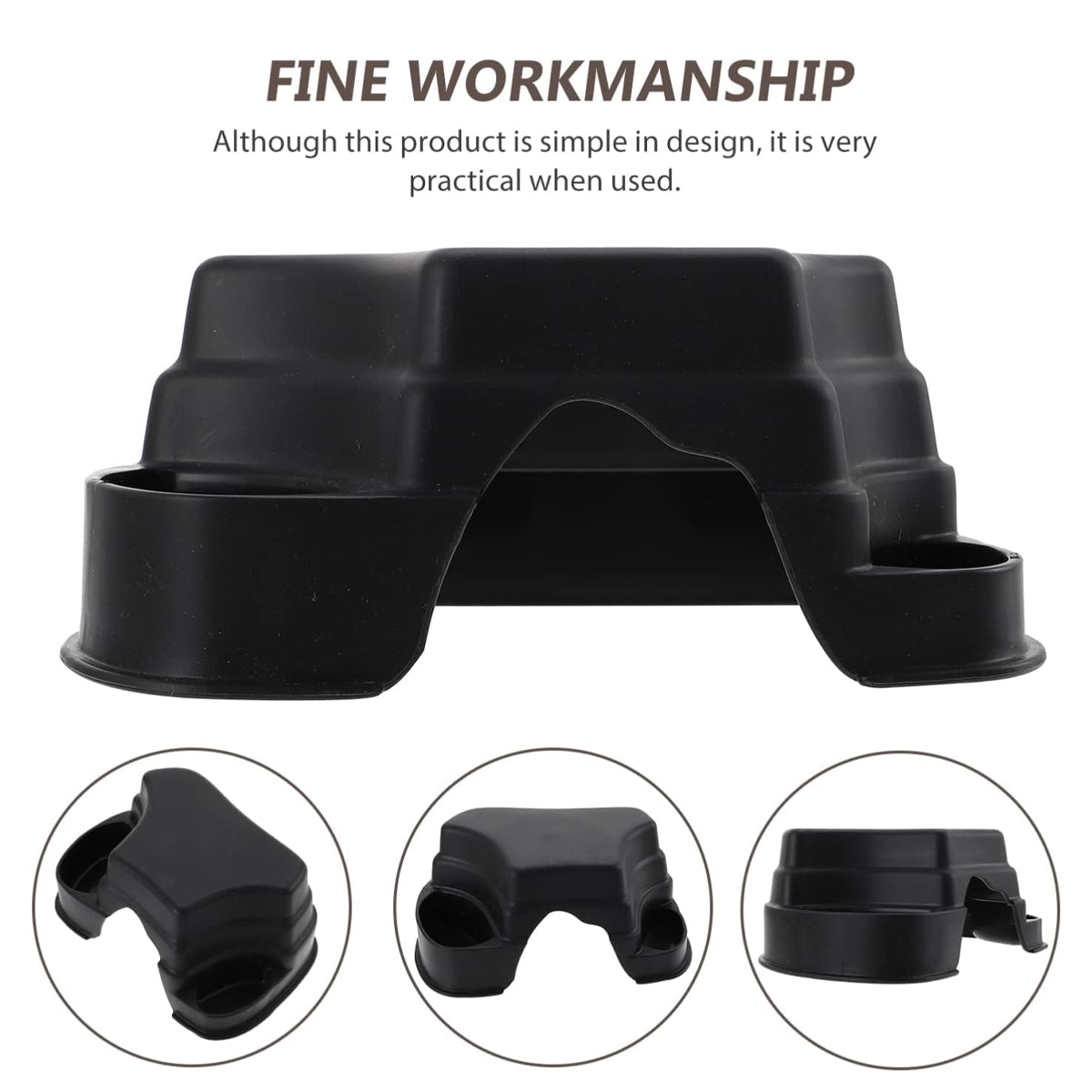 Multi-functional Reptile Cave Shelter with Feeding Basin