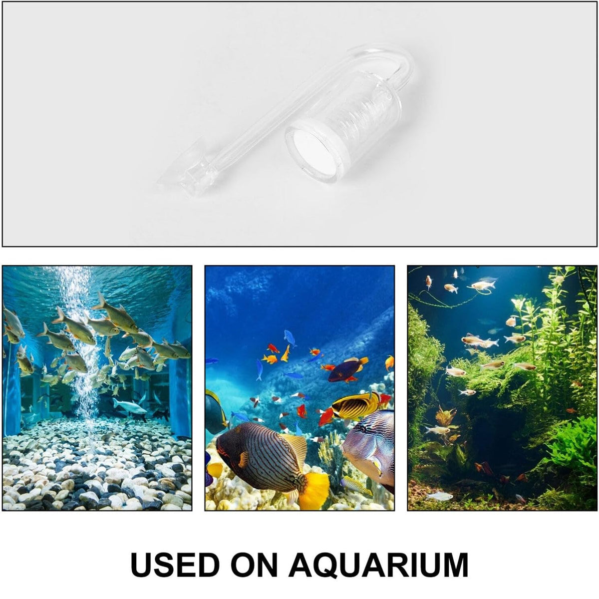 Aquarium CO2 Diffuser Glass Spiral Atomizer