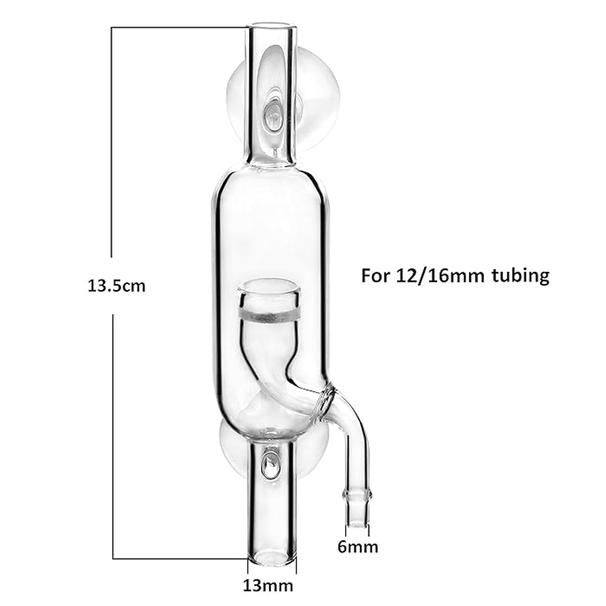 CO2 Carbon Dioxide Refiner Glass Diffuser for Aquarium Plants