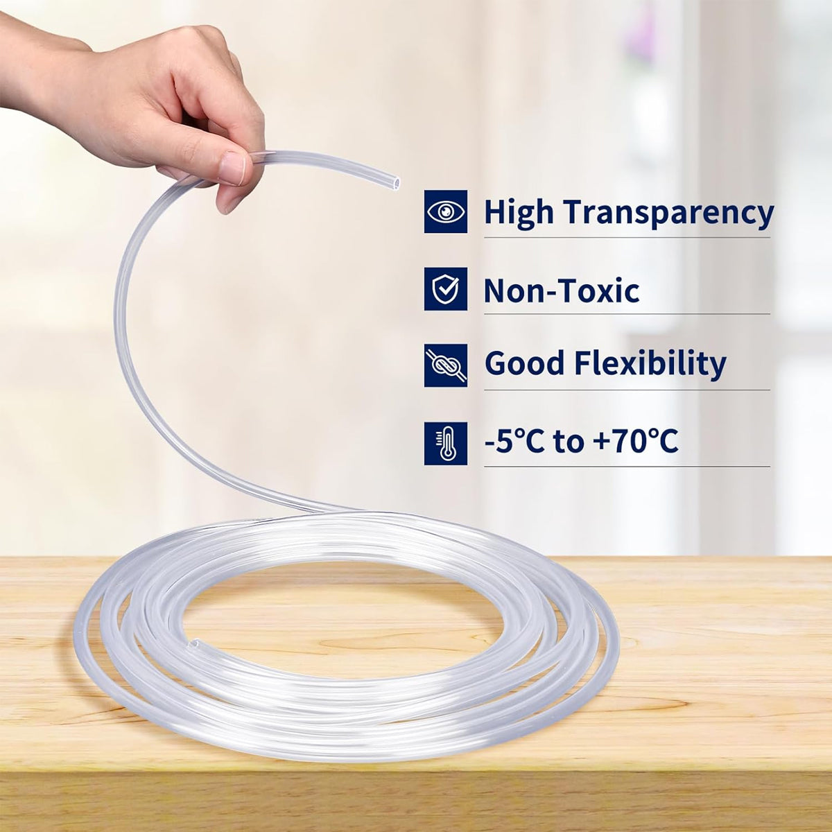 CO2 Tubing Hose for Aquarium 3m High-Pressure CO2 Pipe
