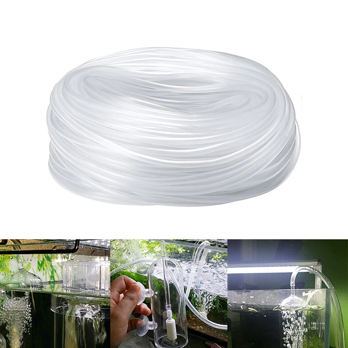 CO2 Tubing Hose for Aquarium 3m High-Pressure CO2 Pipe