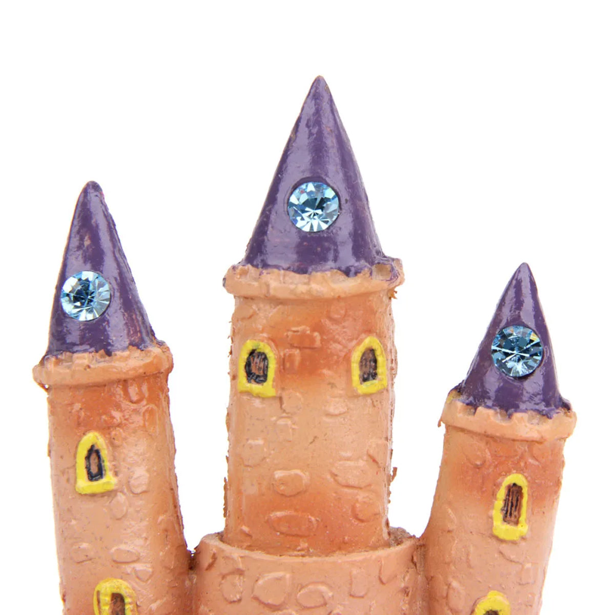 Resin Castle Aquarium Ornament Colorful Fish Tank Decoration & Hideout