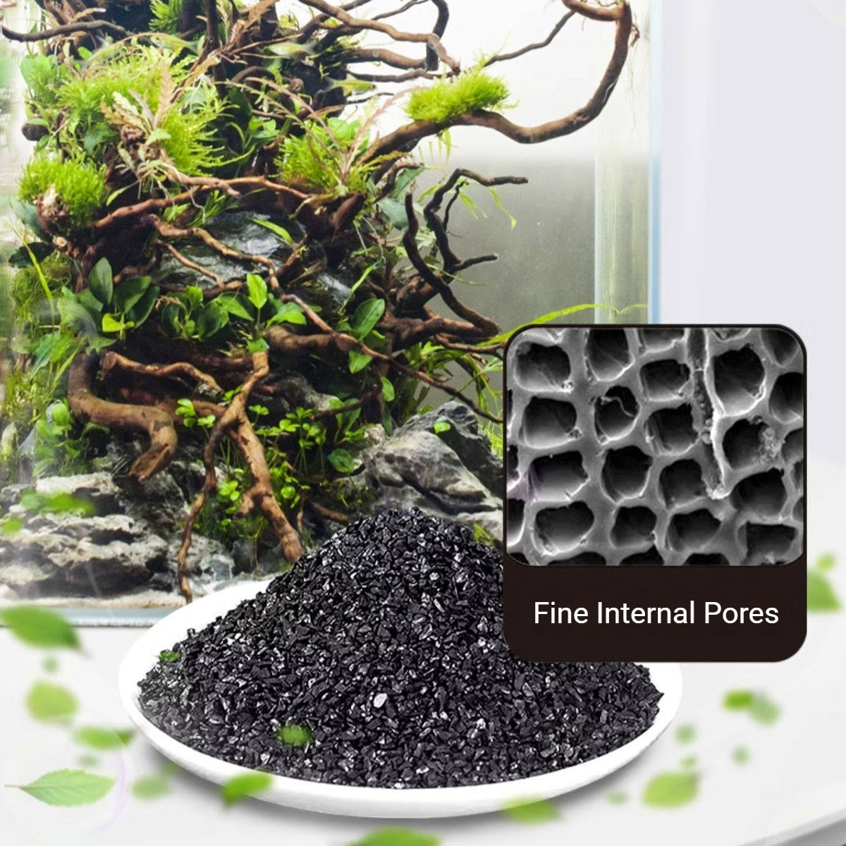 Coconut Shell Activated Carbon Aquarium Filter Media