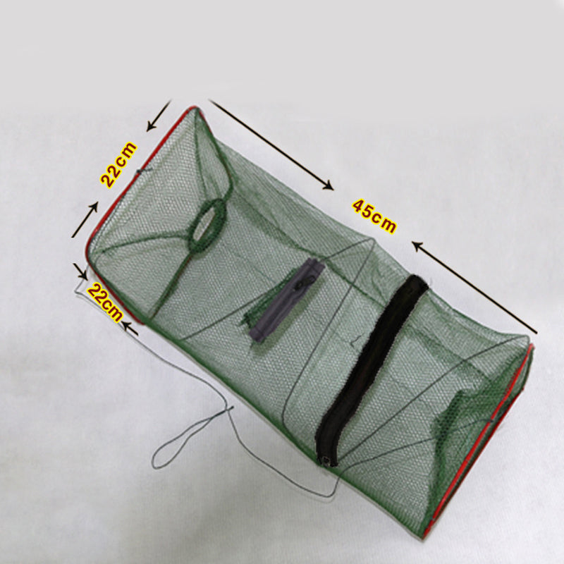 Foldable Shrimp Trap Net Crawfish Crab Bait Cage