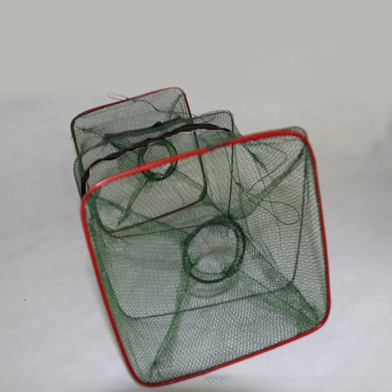 Foldable Shrimp Trap Net Crawfish Crab Bait Cage