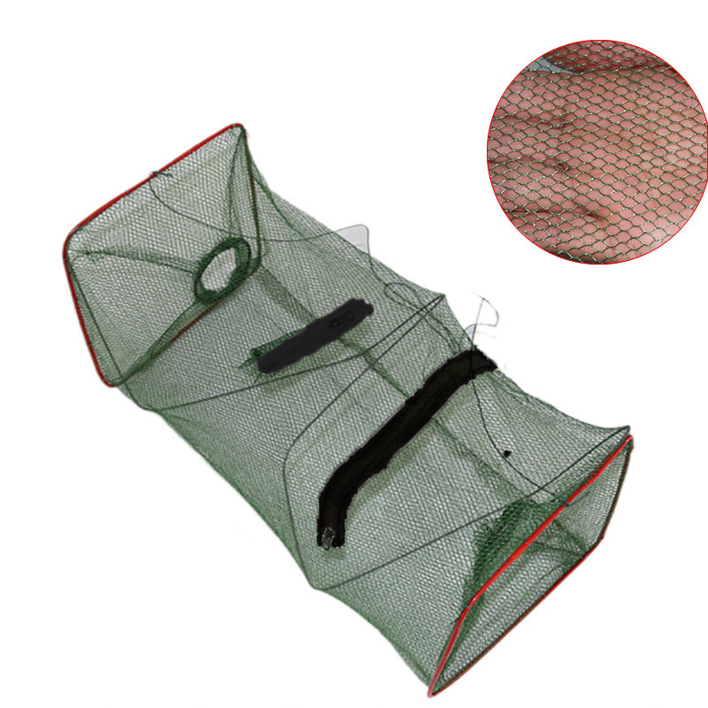 Foldable Shrimp Trap Net Crawfish Crab Bait Cage