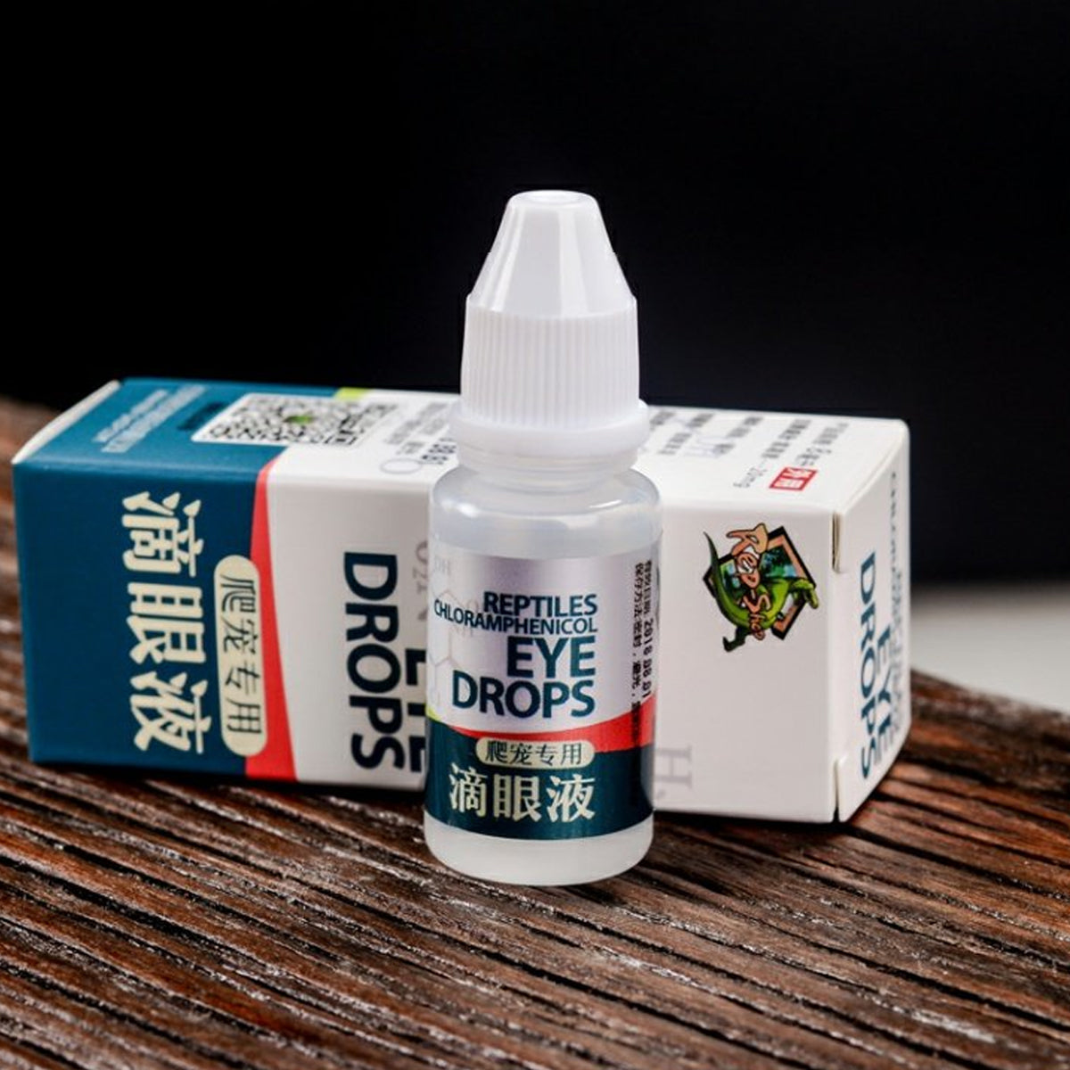 Reptile Eye Drops for Redness and Swelling Relief