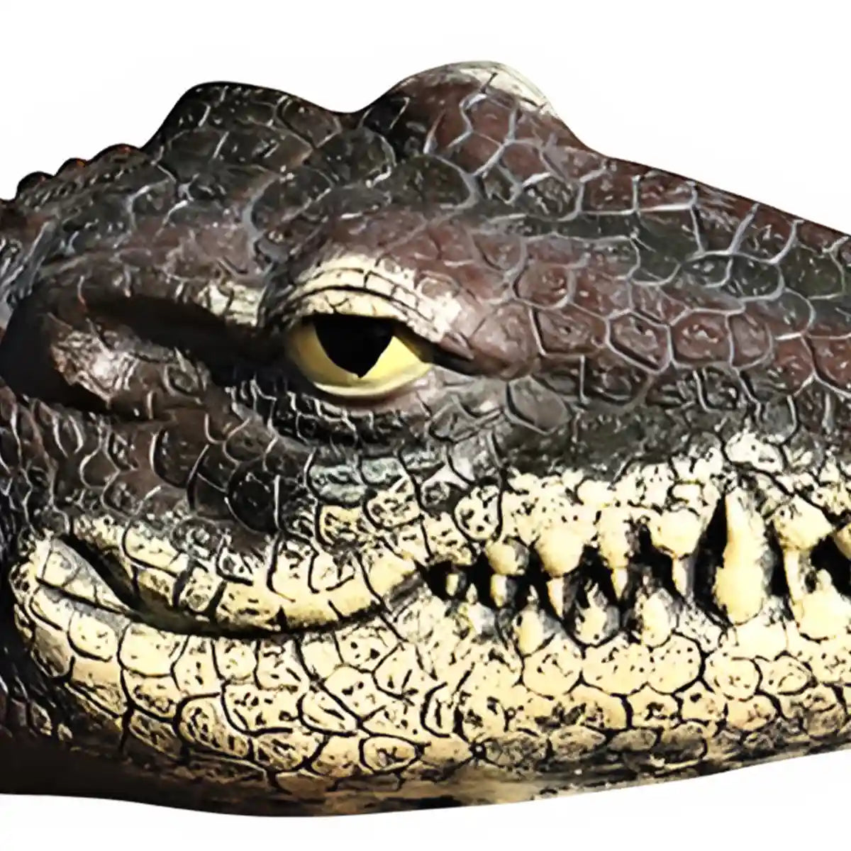 Floating Crocodile Head Ornament for Pool and Pond Decoration
