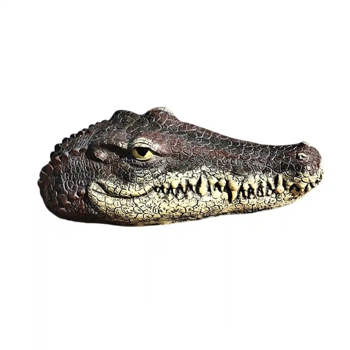 Floating Crocodile Head Ornament for Pool and Pond Decoration
