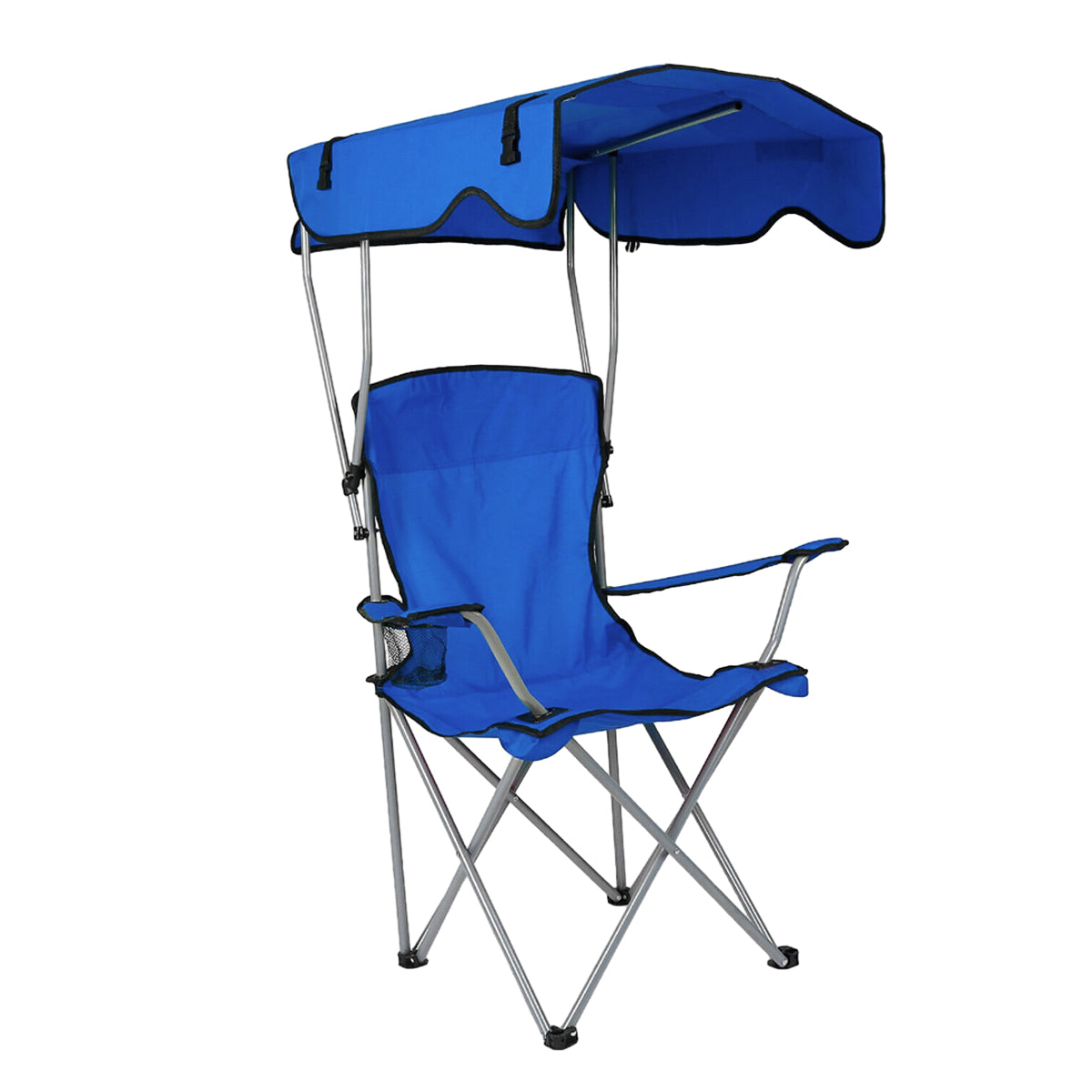 Foldable Canopy Chair Outdoor Sunshade Camping Beach Seat