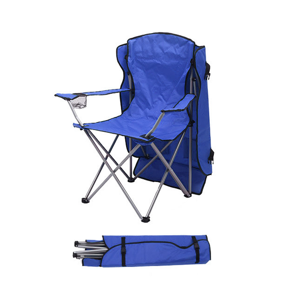 Foldable Canopy Chair Outdoor Sunshade Camping Beach Seat