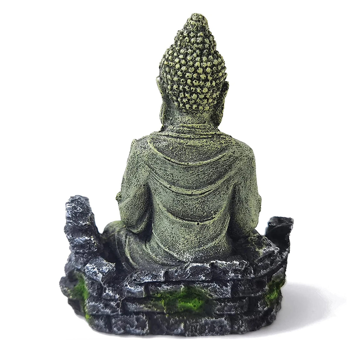 Ancient Easter Island Aquarium Ornament Resin Decoration Statue