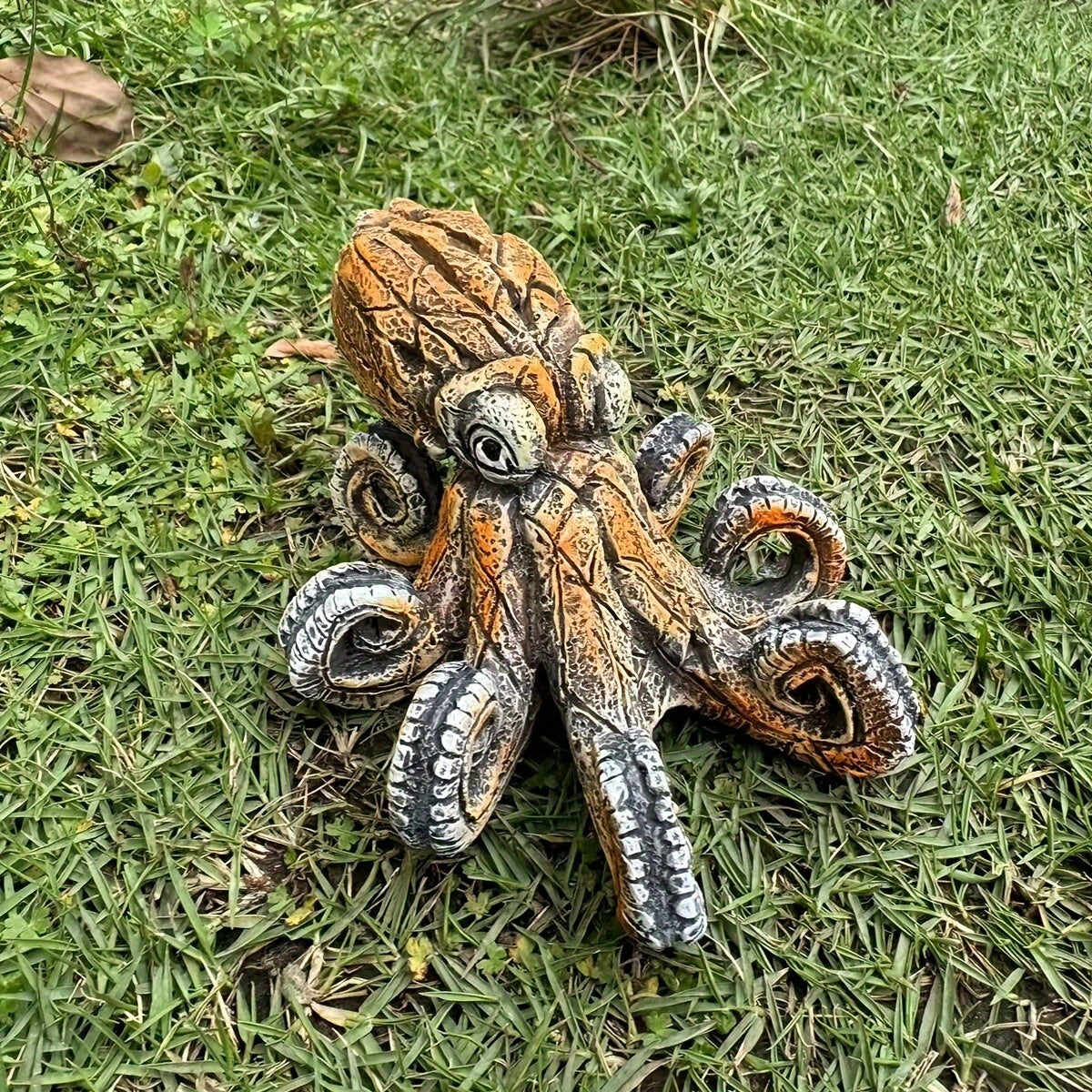 Resin Octopus Decorative Aquarium Ornament