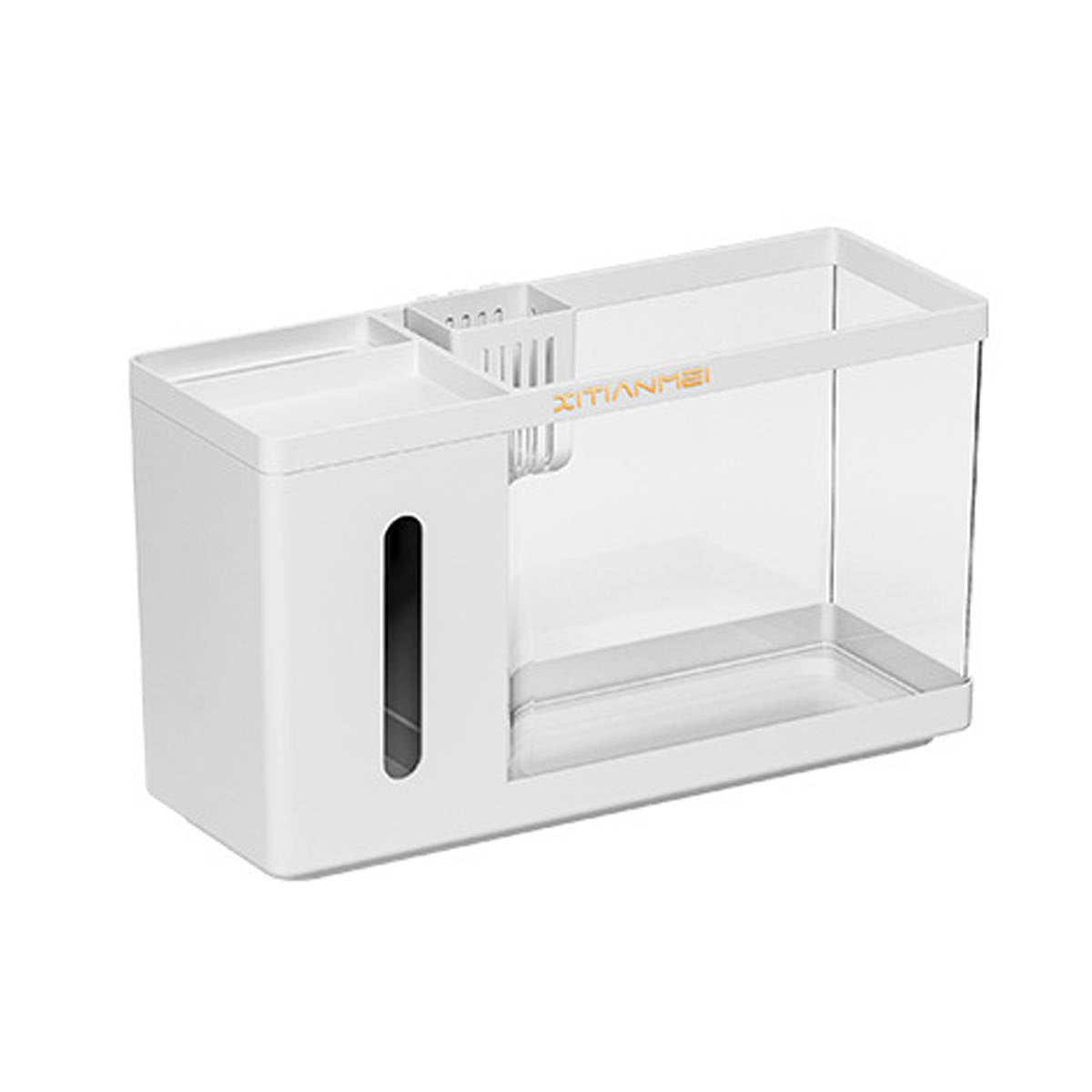 Desktop Fish Tank Tissue Box Aquarium