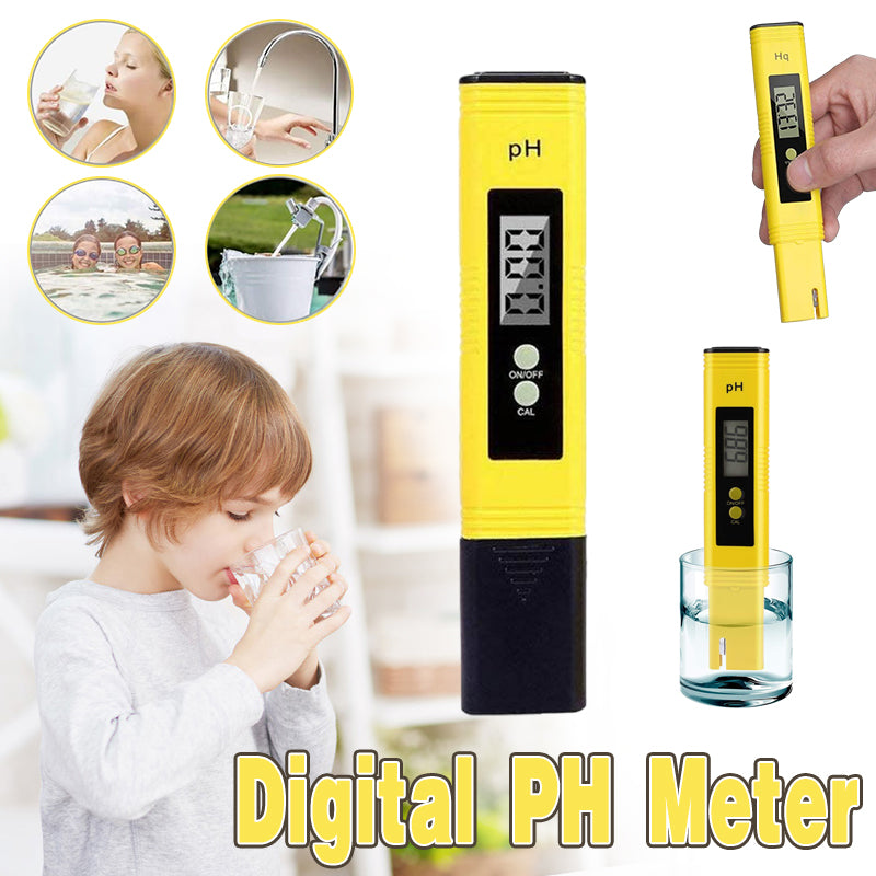 Digital Electric PH Meter LCD Tester Pocket Aquarium Water Test Pen Hydroponics