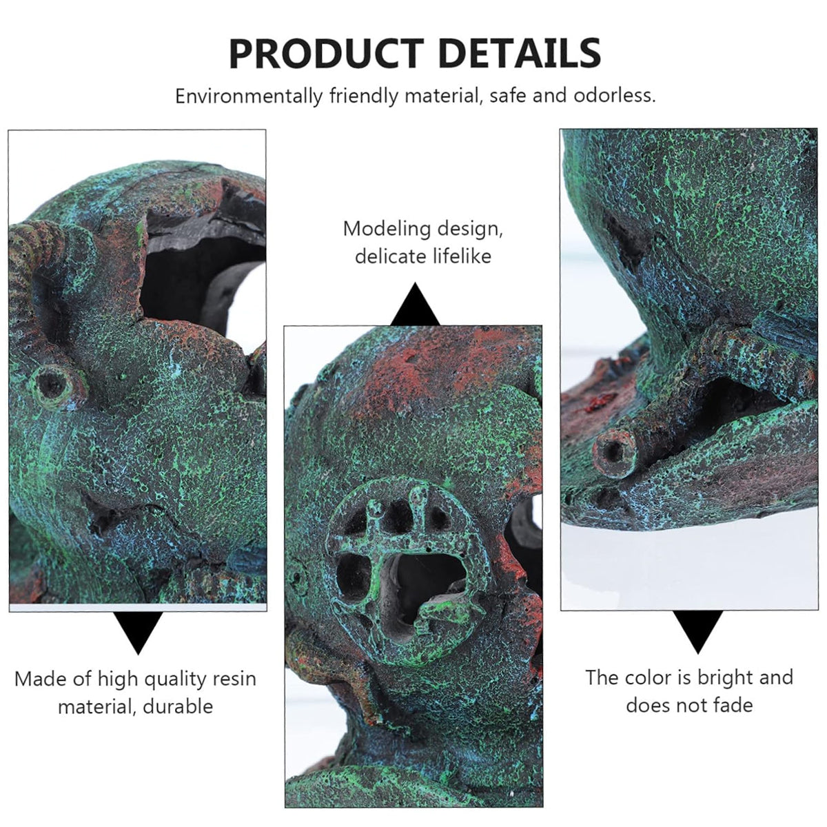Resin Diving Helmet Aquarium Ornament