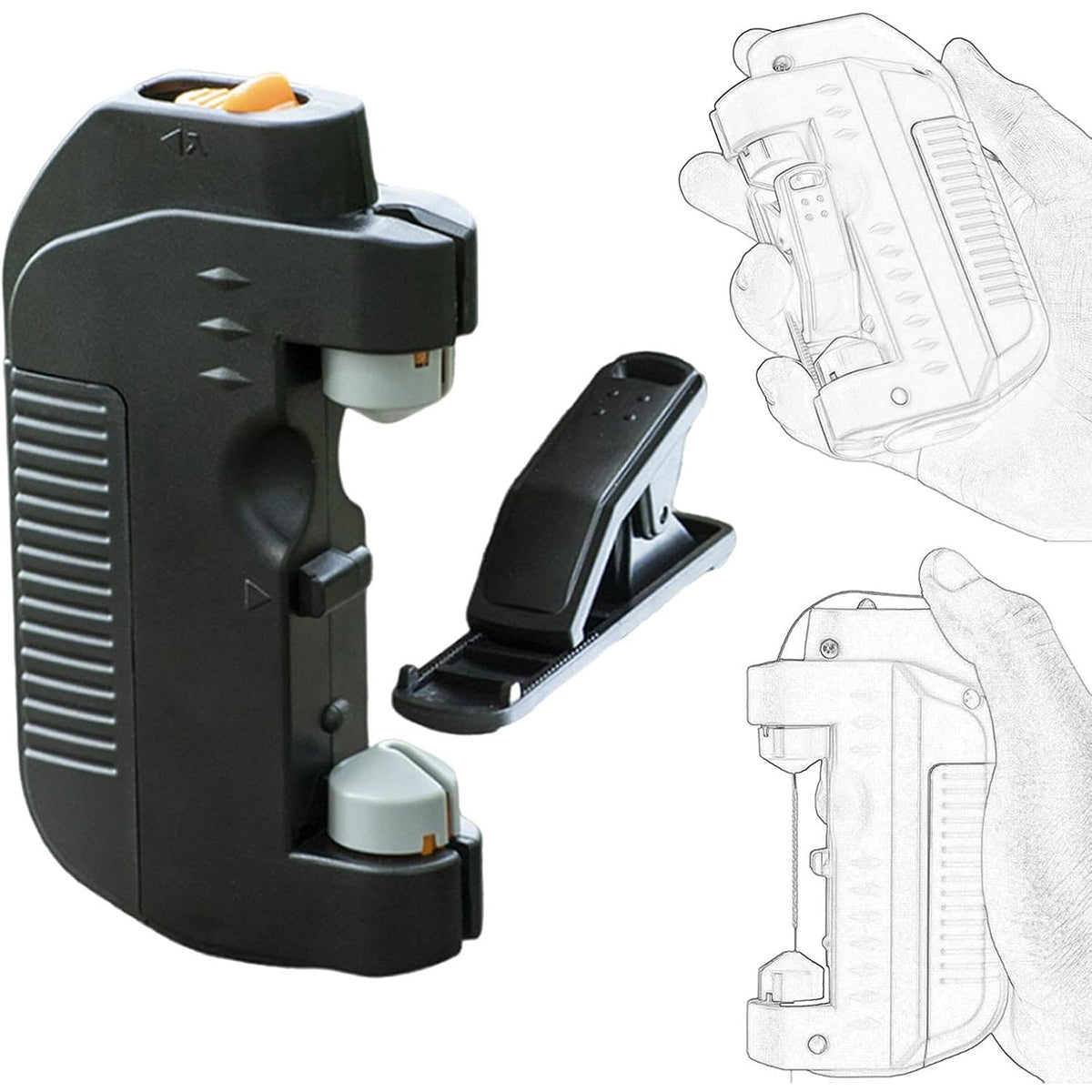 Electric Fishing Knot Tying Tool Battery Subline Knotter
