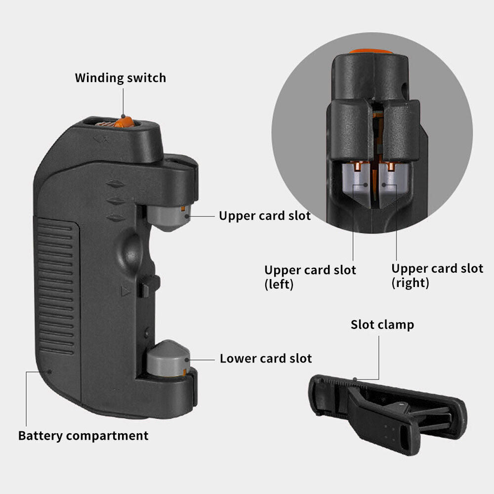Electric Fishing Knot Tying Tool Battery Subline Knotter