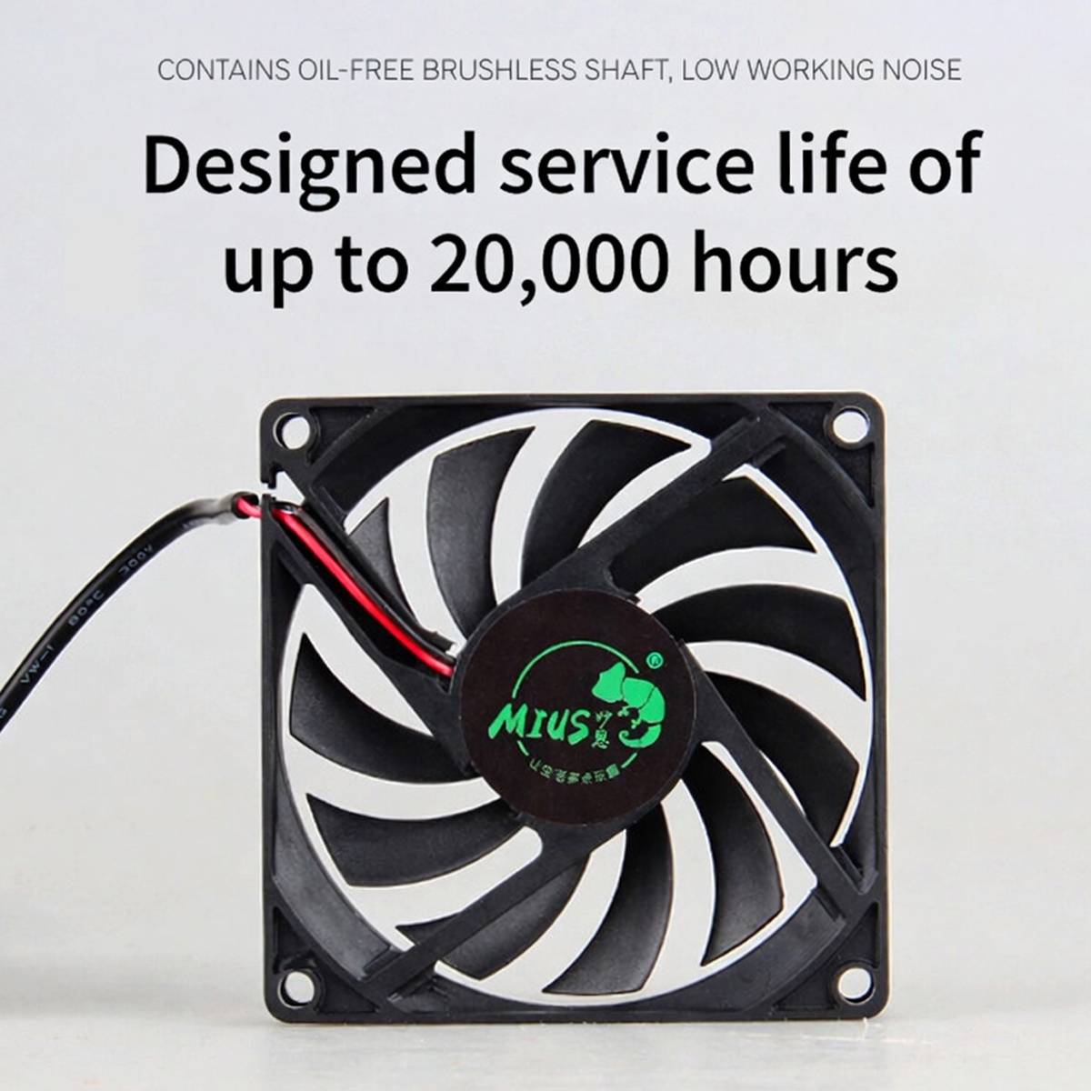 MIUS Reptile Exhaust Fan Quiet Ventilation Fan For Terrarium