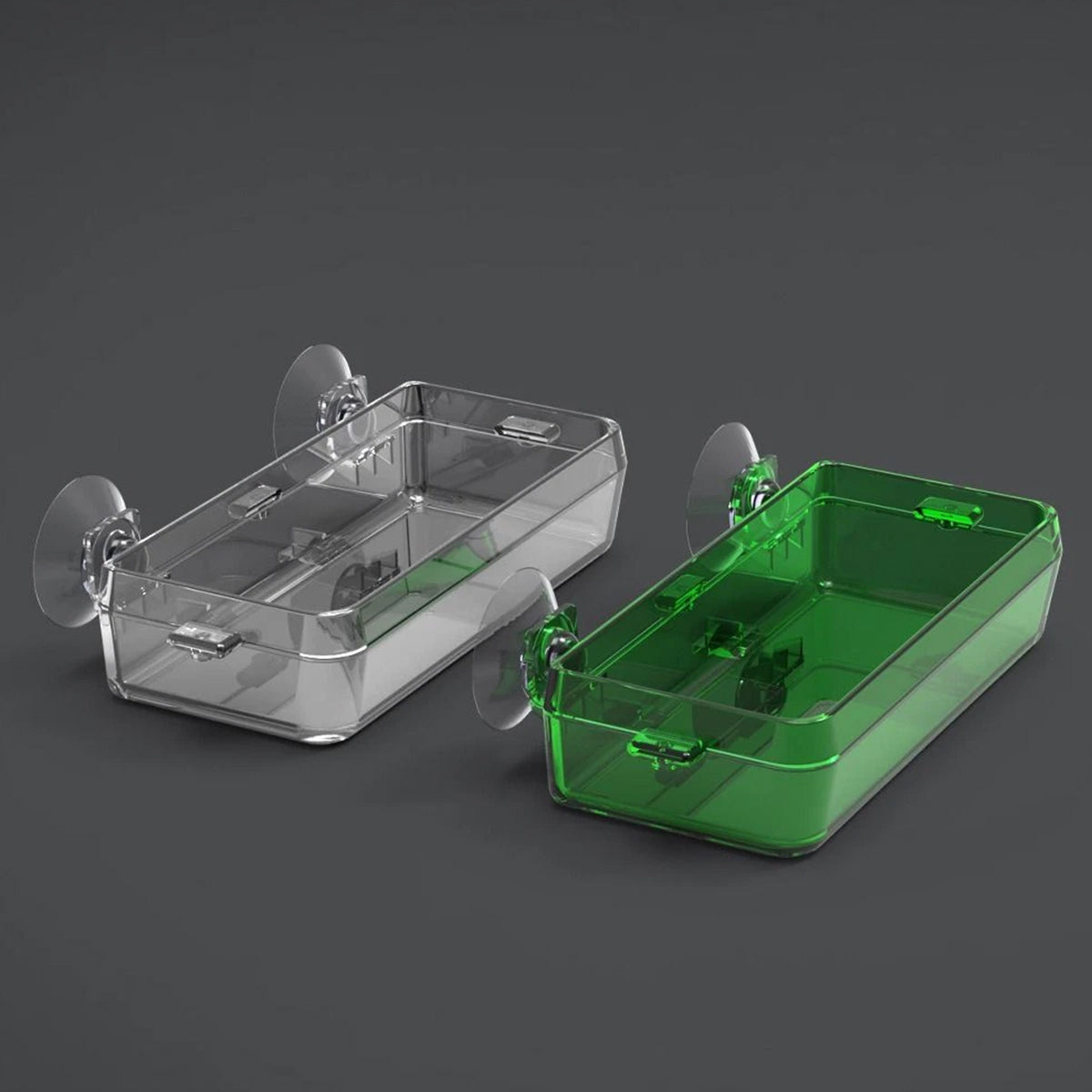 Reptile Feeder Bowl Anti Escape Acrylic Dish For Geckos Lizards